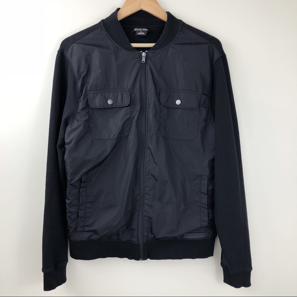 ⭐️Michael Kors Men’s Bomber Style Black Jacket